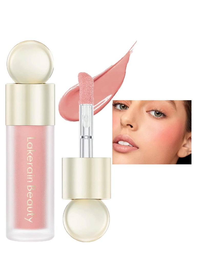 Generic Liquid Blush for Cheeks - Lightweight Cream Blush Makeup, Breathable & Natural Finish, Silky Smooth Waterproof Formula, Long-lasting & Easy to Blend for a Flawless Look  - Image 1