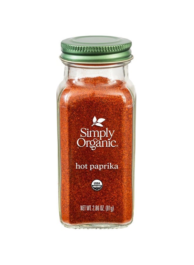 Simply Organic , Paprika Hot, 2.86 Ounce - Image 1