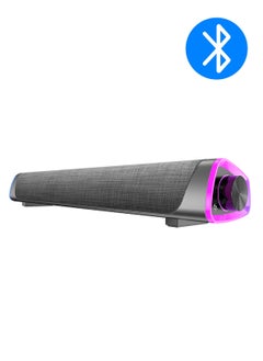 LOOPITYS Bluetooth Speaker, Portable Wireless Speaker with LED Light, Dual Speaker Desktop Audio subwoofer Antimagnetic Speaker, for for Outdoor, Home, Party, Beach, Travel  - Image 1