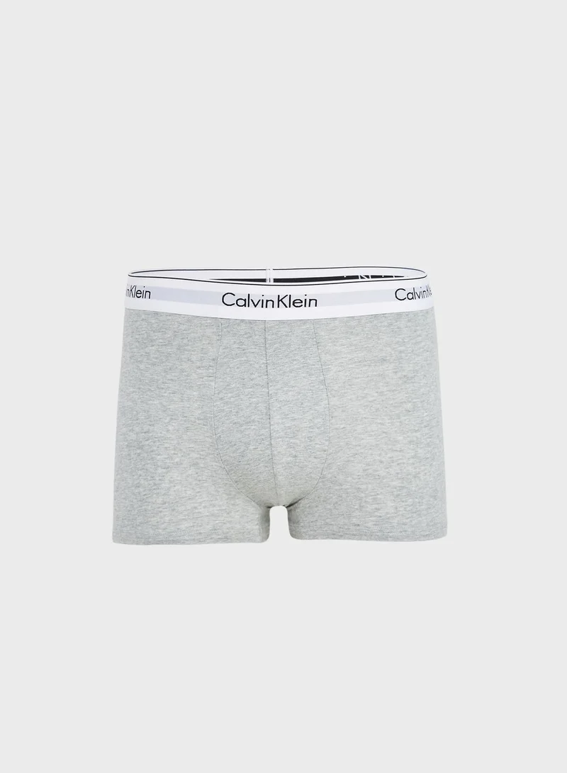 CALVIN KLEIN 3 Pack Logo Band Trunks