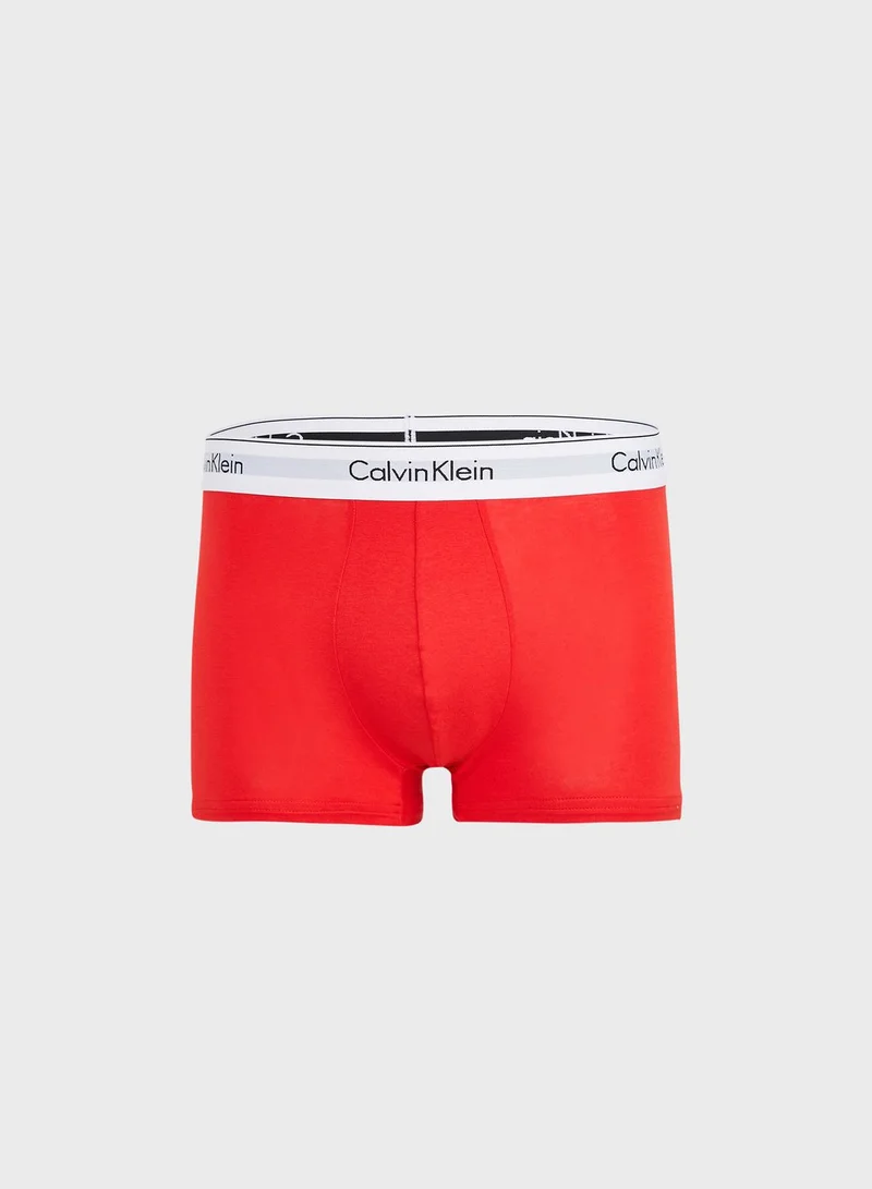 CALVIN KLEIN 3 Pack Logo Band Trunks