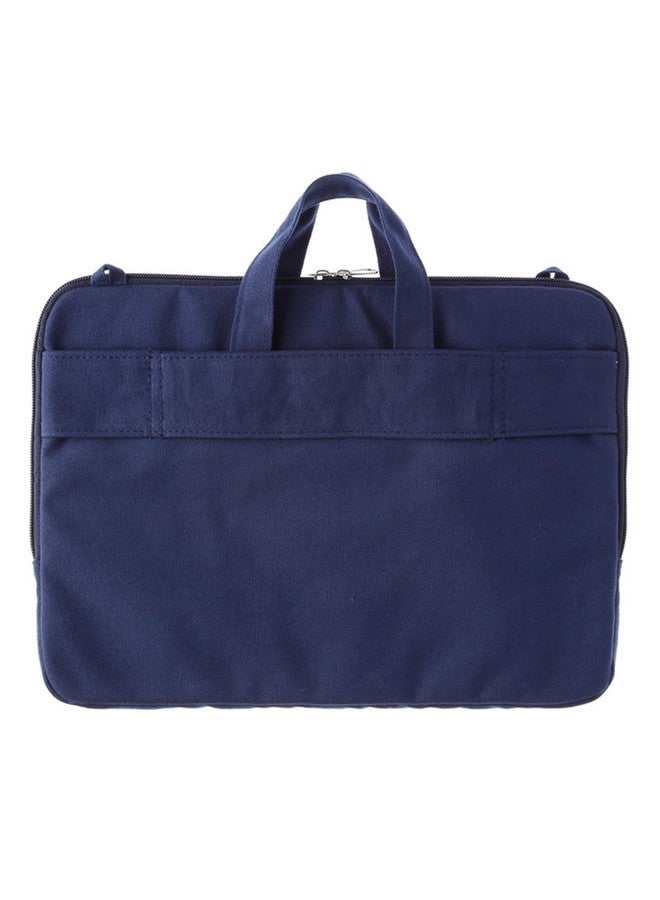 ديلفونيكس S] 500424 حقيبة حمل داخلية مقاس B5 حقيبة مخططة من خشب الهيكوري حقيبة بسحاب - Image 4