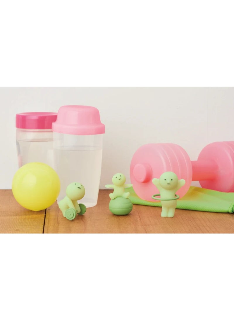Smiski [1pc - High Quality] Smiski Exercising  Series Glow-in-the-Dark Creature (Blind Box Edition) - Image 4