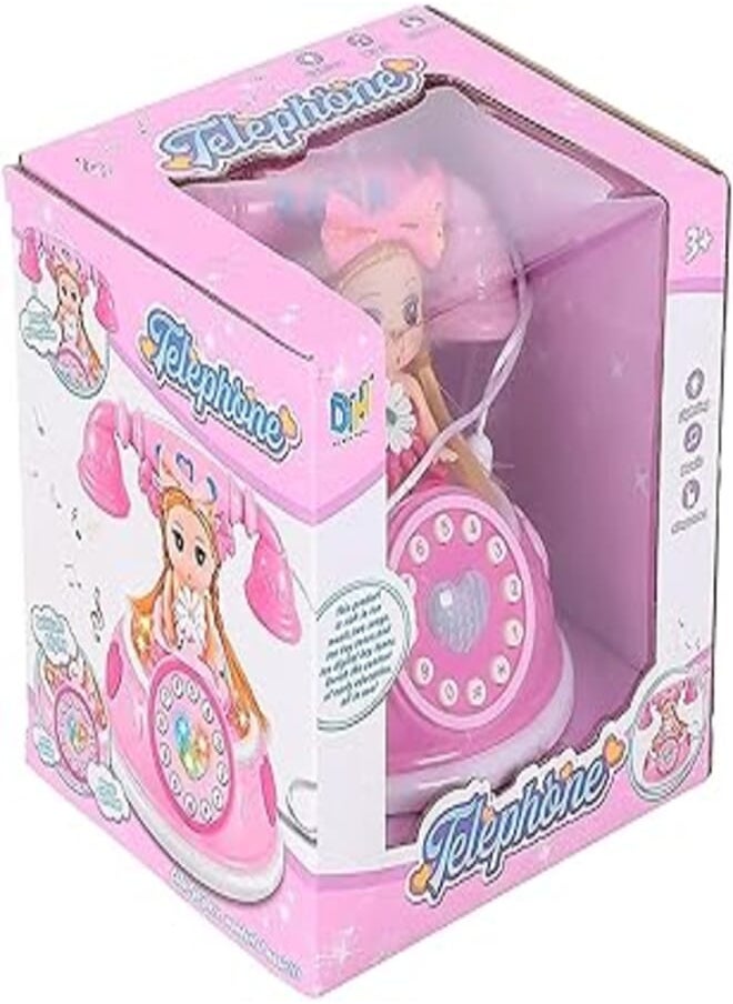 OR Doll Shaped Telephone for Kids 