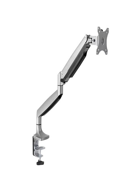 SH100 C012 Aluminum Single Display Interactive LCD VESA Monitor Desk Mount For Most 13"-32" Screens, VESA 100x100, Max Load Capacity 9 Kg
