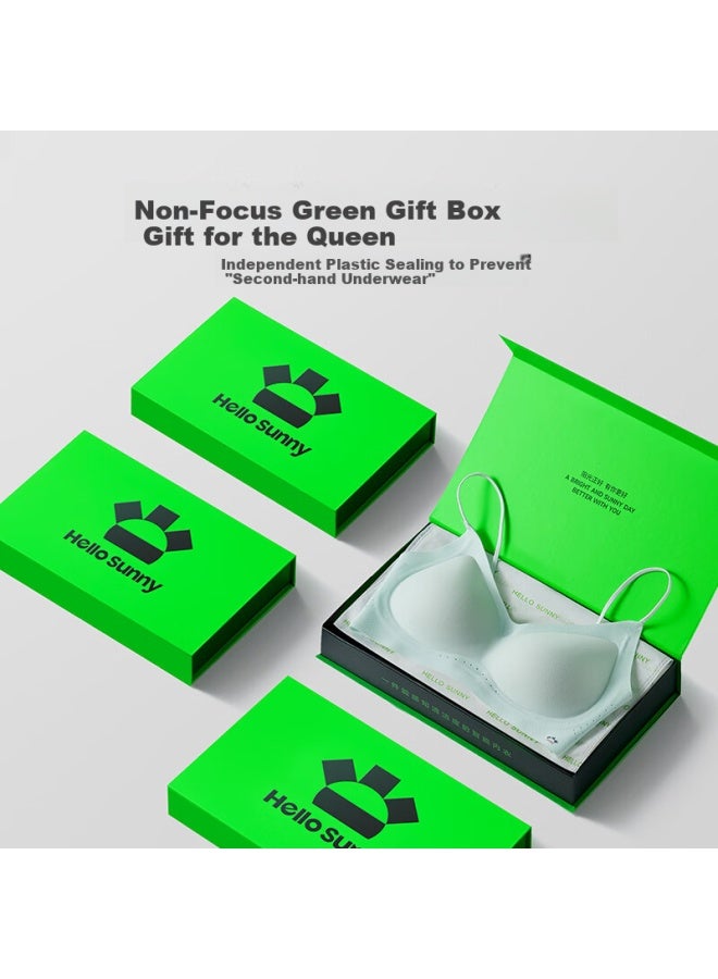Hello Sunny o Sunny Lin Yun Style 10th Generation Soft Lifting Bra Foundation Liquid Invisible Bra Traceless Cool Feeling Beauty Back Bra - Image 3