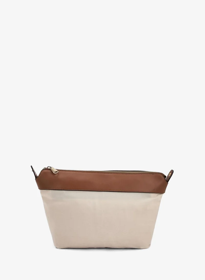 Paprika TAN Printed Tote Bag With Pouch for Women | Best Price UAE
