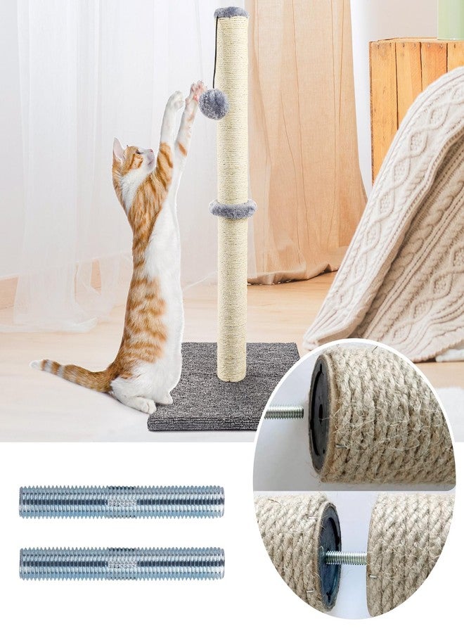 CTTZCKJ Cat Scratching Post Replacement Screws, M10 and M8 Screws for Cat Scratching Post with Allen Wrench 4PCS Threaded Bolt and 4PCS Screw (17 pcs) - Image 5