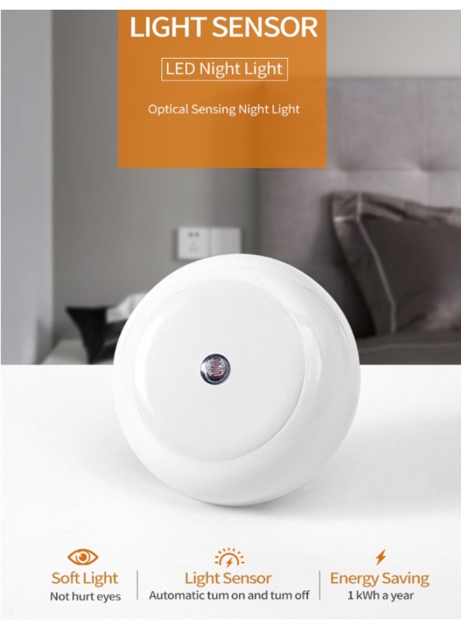 "NightGlow" Smart Sensor Night Light (4-Pack, EU Plug)  - Image 2