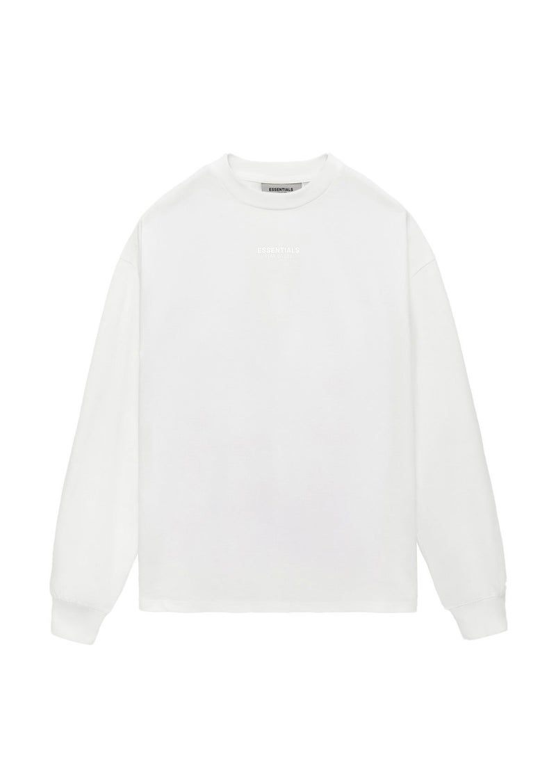 Generic - FOG ESSENTIALS ZONE Casual Long Sleeve Tee White is too big - Image 1