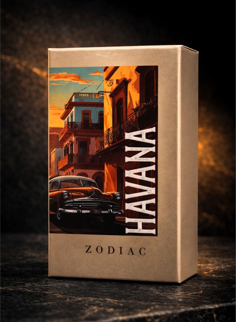Zodiac Havana Eau De Perfume 100ml | Luxury Men's Perfume with Citrus, Fresh Spicy & Amber Notes | Long Lasting Fresh Signature Fragrance - Image 3