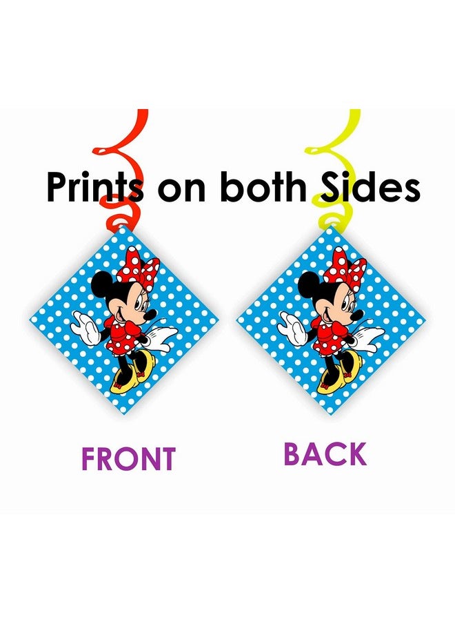 Balloonistics Balloonistics Minnie Mouse Ceiling Hanging Swirl Decorations (Pack of 6 Swirls)  - Image 4