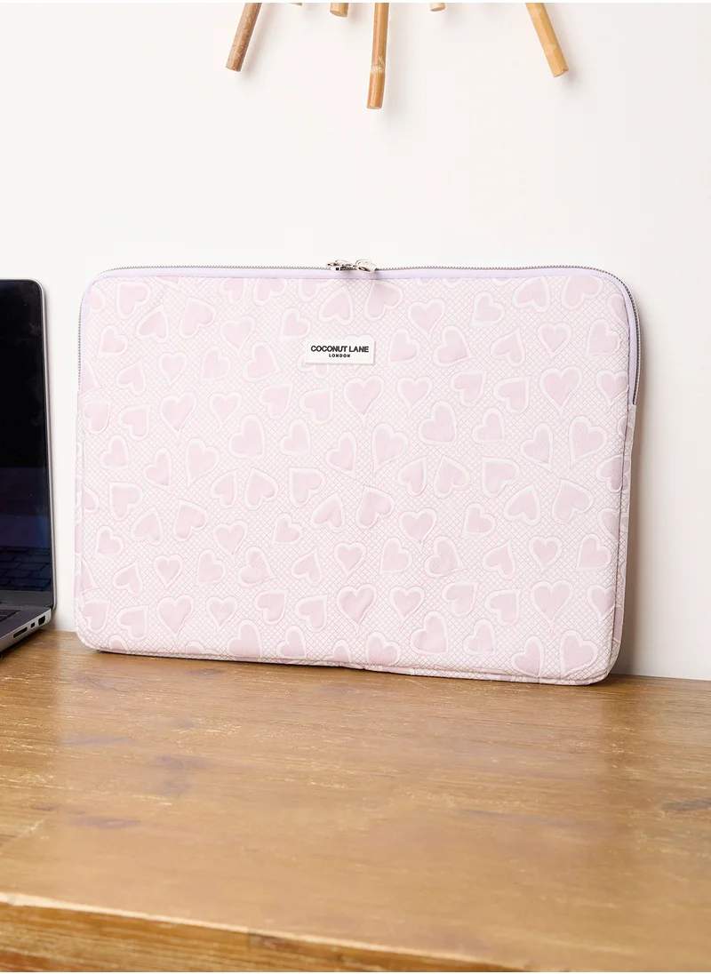 كوكونت لين Lilac Heart Laptopsleeve