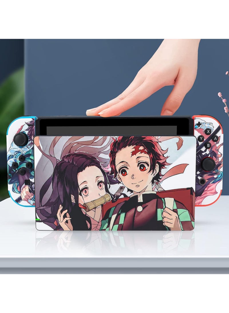 Switch Skin Sticker Pretty Pattern Full Wrap Skin Protector Sticker Compatible with Switch - Boys  Girls - Image 4