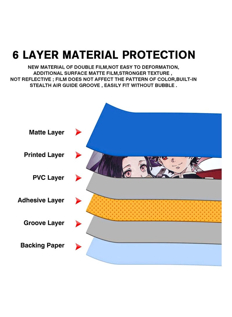 Switch Skin Sticker Pretty Pattern Full Wrap Skin Protector Sticker Compatible with Switch - Boys  Girls - Image 2