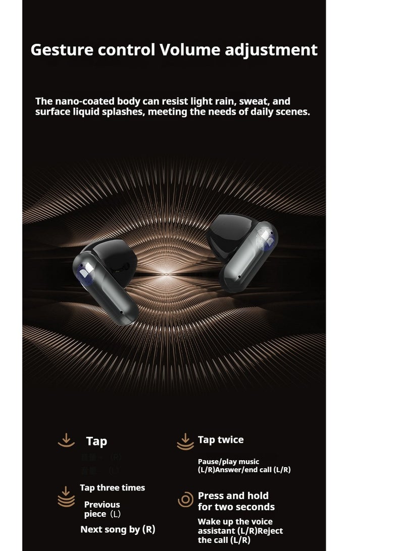 Monster N-Lite 212 Wireless Sports Bluetooth Headphones | HD call intelligent noise reduction | 13mm large dynamic bass shock | Touch operation to wake up the voice assistant with one button | Single 24-hour long-lasting battery life | Lightweight and comfortable to wear | Waterproof and sweat-proof sports essential - Image 3