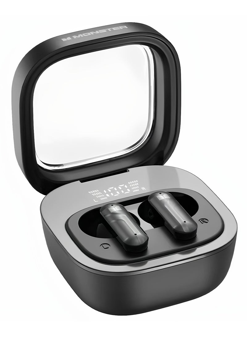Monster N-Lite 212 Wireless Sports Bluetooth Headphones | HD call intelligent noise reduction | 13mm large dynamic bass shock | Touch operation to wake up the voice assistant with one button | Single 24-hour long-lasting battery life | Lightweight and comfortable to wear | Waterproof and sweat-proof sports essential - Image 1