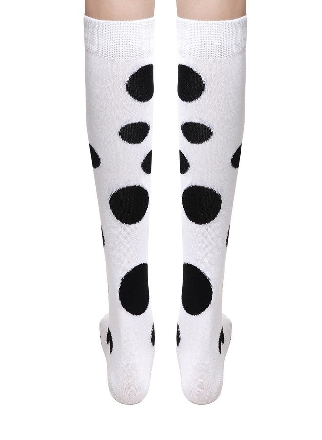 Dxhycc Kids Knee High Socks Girls Polka Dots Socks Toddler Knee Socks Costume Accessories for Halloween Cosplay Party - Image 5