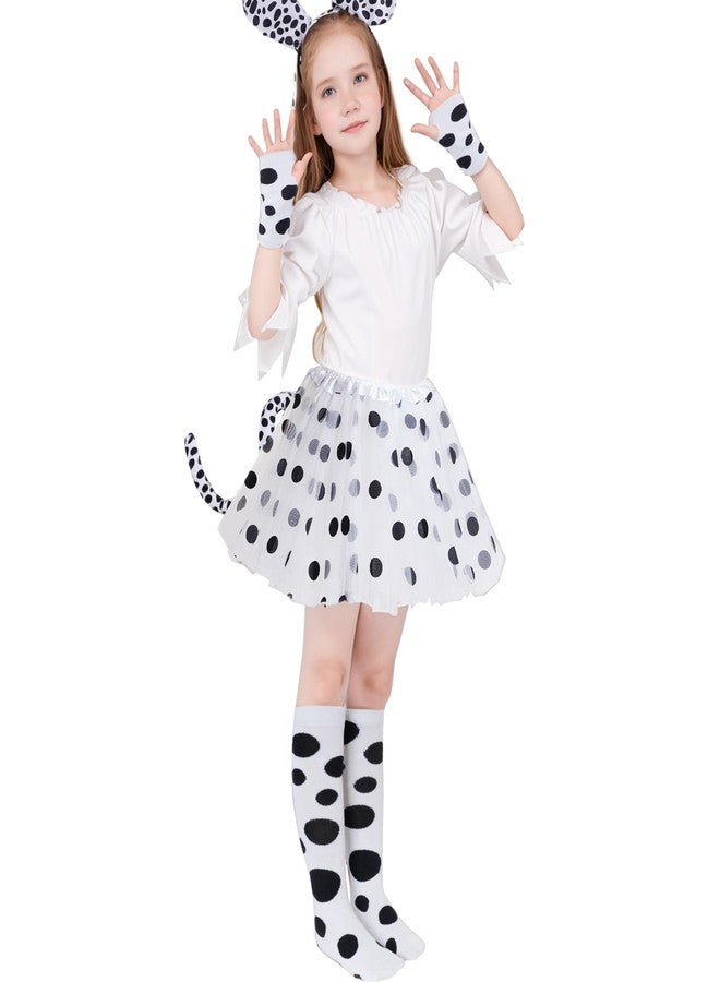 Dxhycc Kids Knee High Socks Girls Polka Dots Socks Toddler Knee Socks Costume Accessories for Halloween Cosplay Party - Image 4