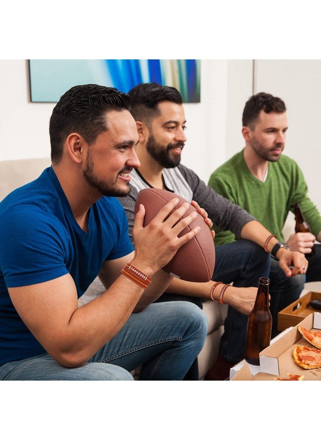 زانماي كرة القدم تفضل أساور كرة القدم سيليكون تمتد كرة القدم تحت عنوان لوازم الحفلات عيد ميلاد الأساور المطاطية أساور الكرة المطاطية الناعمة للأولاد الأطفال البالغين لوازم الحفلات (36 قطعة)  - Image 4