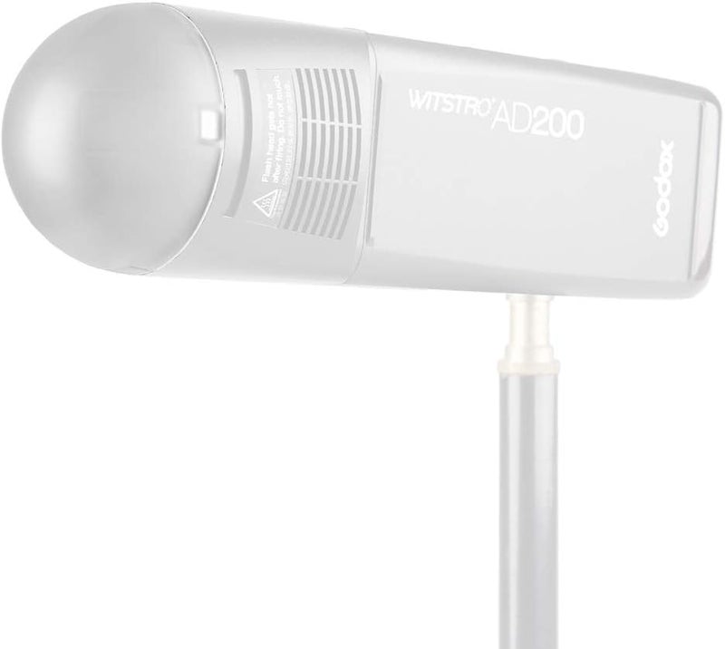 Godox AK-R11 Dome Diffuser, Compatible for godox H200R Round Flash Head, for V1Pro V100 V1 AD200 Pro, AD200 AD200Pro II AD200ProII Camera Flash - Image 4