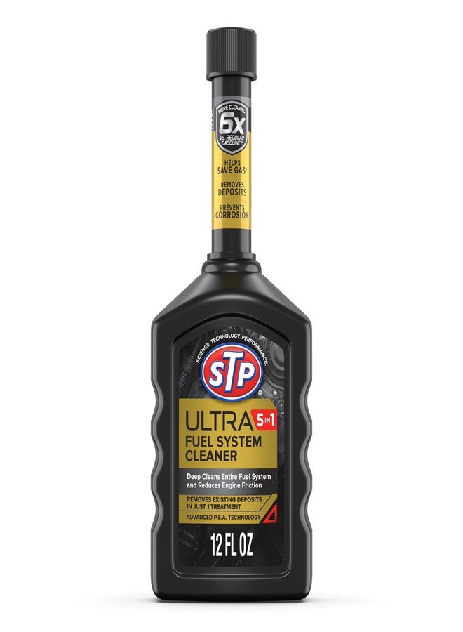 STP Ultra 5-in-1 Fuel System Cleaner and Fuel StabilizerÃ‚ (12 fl. oz.) - Image 1