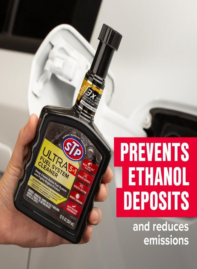 STP Ultra 5-in-1 Fuel System Cleaner and Fuel StabilizerÃ‚ (12 fl. oz.) - Image 5