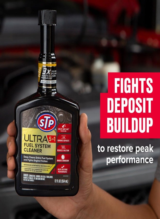 STP Ultra 5-in-1 Fuel System Cleaner and Fuel StabilizerÃ‚ (12 fl. oz.) - Image 3