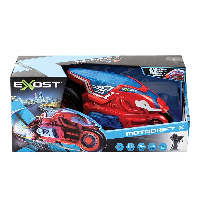 Silverlit - Exost Radio Control Bike Motordrift X 1:18 Scale - 20288 - Image 1