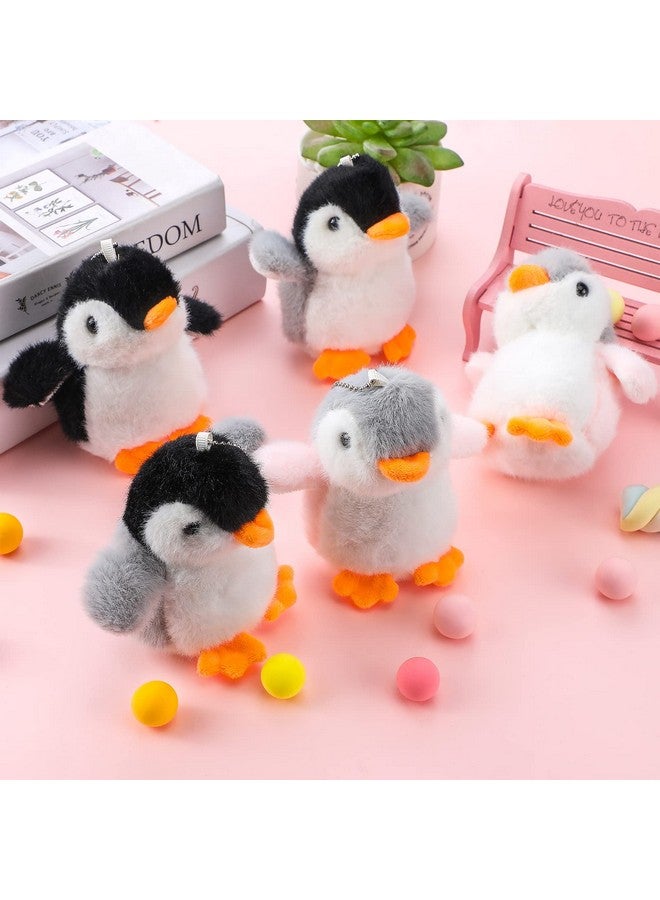 Sosation 9 Pcs Mini Penguin Stuffed Plush Toys 4.3 Inch Cute Penguin Stuffed Small Penguin Stuffed Animal Hanging Penguin Toys Penguin Party Decorations For Bag Penguin Pendant Party Favor Gift (Cute Style)  - Image 5