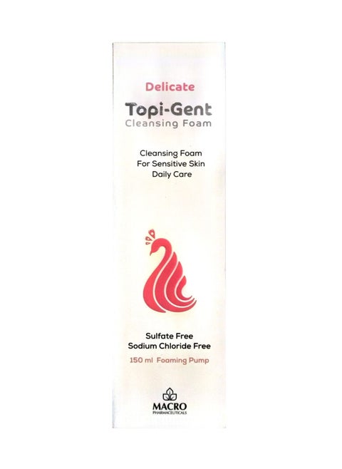 TOPI-GENT DELICATE CLEANSING FOAM 150 ml