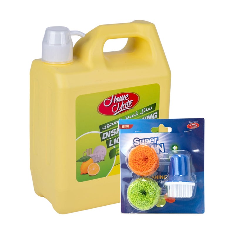 Home Mate Dishwashing Liquid 4 Litres + Offer