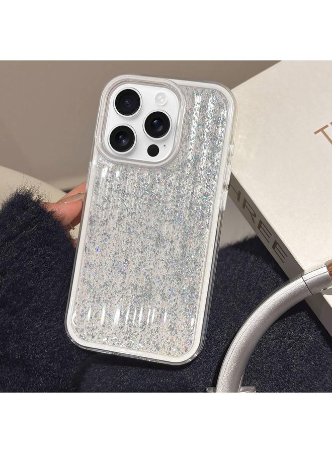 إيروريكس جراب لهاتف iPhone 16 Pro Max، جراب هاتف هجين من مادة TPU، مموجة لامعة من البولي كربونات - Image 1