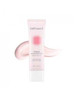 Generic [Cell Fusion C] Toning Sunscreen 10050Ml (Spf50+ Pa++++) Brightening And Improving Skin Tone  - Image 4