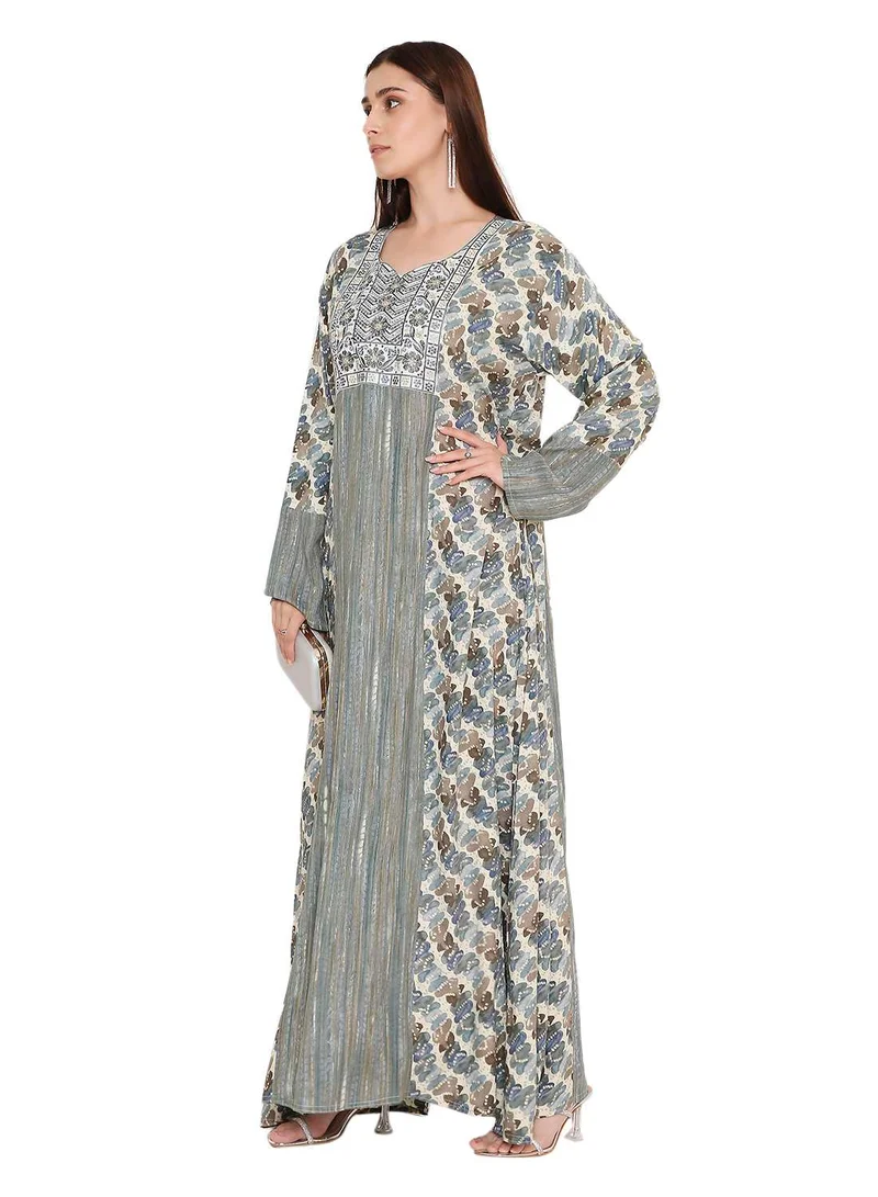 هانا آند سارا traditional wear arabic kaftan jalabia dress