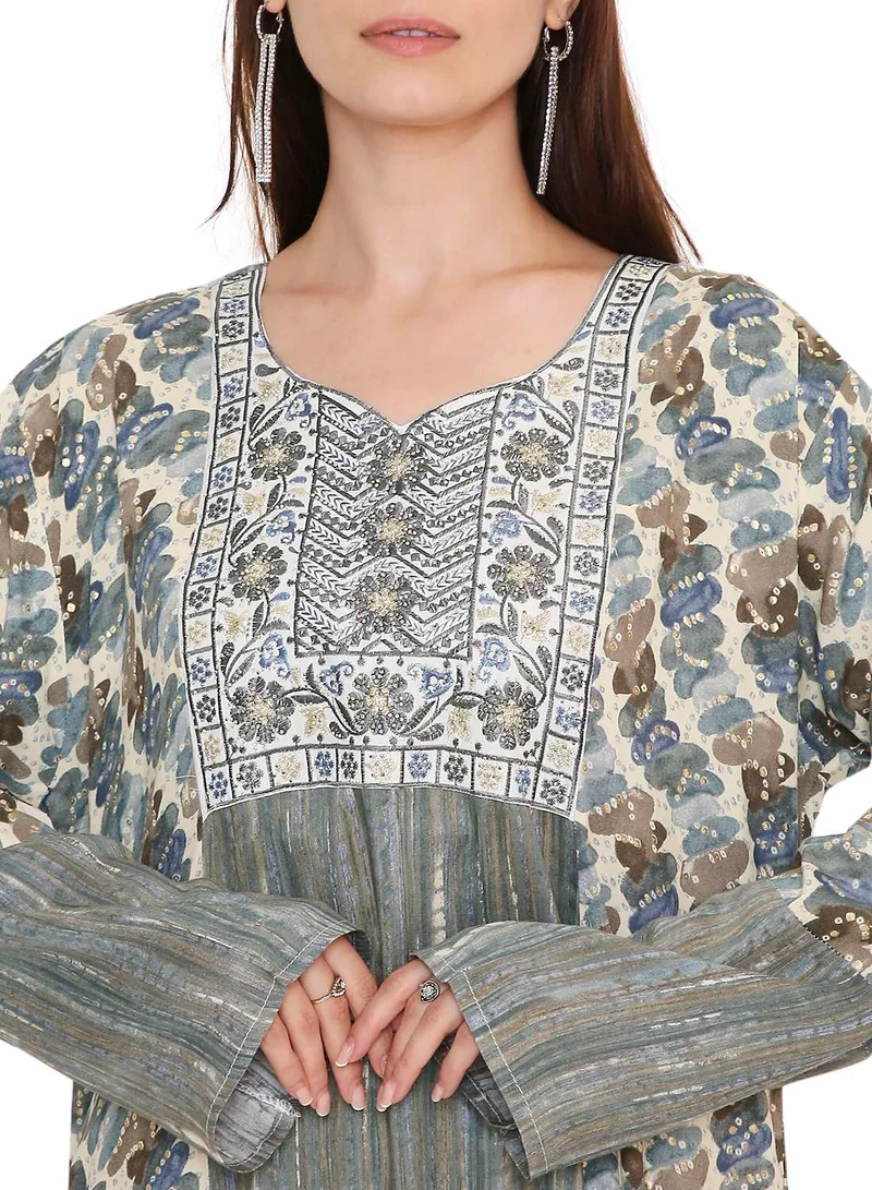 هانا آند سارا traditional wear arabic kaftan jalabia dress