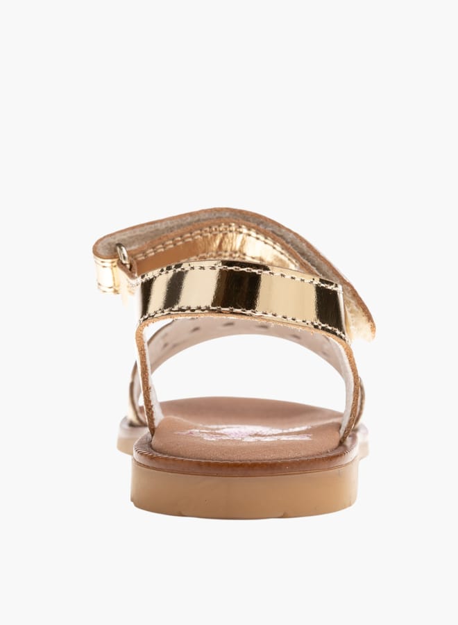 Pablosky Girls Strap Sandals With Hook And Loop Closure Ramadan Collection - Image 3