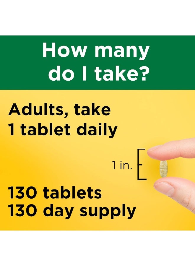 Nature Made Multi Complete with Iron, 130 Tablets - Image 4