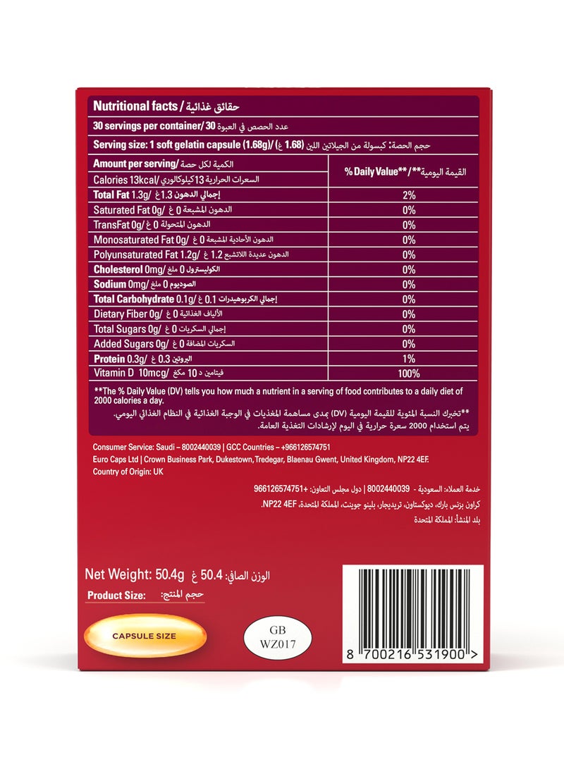 Sevenseas Omega-3 Max Strength – High Potency Fish Oil Capsules for Heart, Brain & Joint Health Support - Image 5