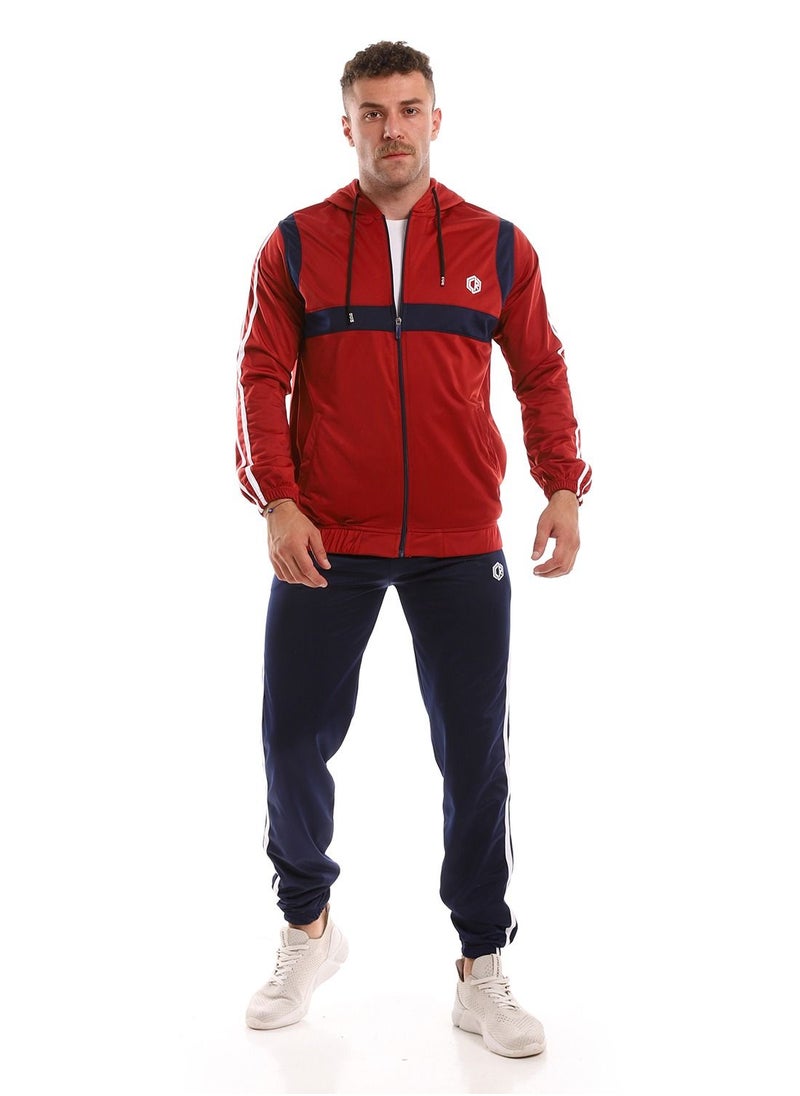 Caesar Hoodie With Pants Training Suit -multicolor  - Image 1