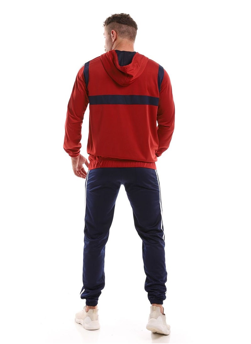 Caesar Hoodie With Pants Training Suit -multicolor  - Image 3