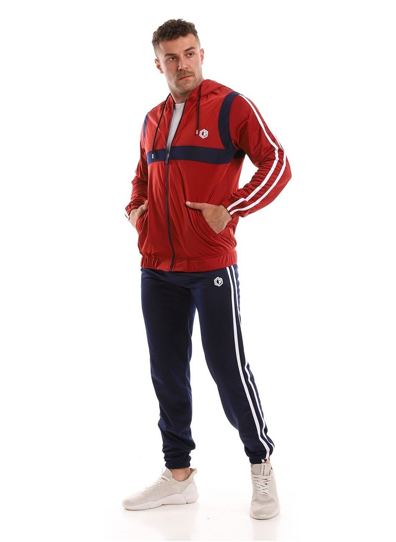 Caesar Hoodie With Pants Training Suit -multicolor  - Image 2