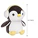 MMguai 16 Cute Penguin Stuffed Animals Large Brown Penguin Plush Cushions Pillow Toys Room Decor Soft Penguins Big Plushies Gift for Kids Girl Boy Birthday Christmas - Image 2