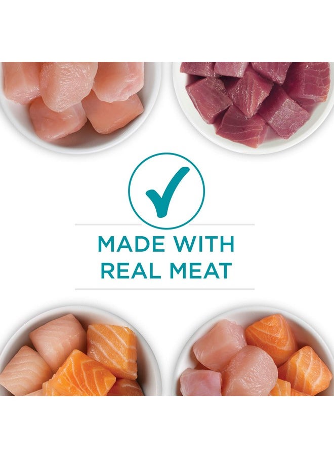 Purina ONE - Natural, High Protein Wet Cat Food Variety Pack, True Instinct Chicken, Tuna, Salmon And Trout Recipes  (Pack Of 24) 3 Oz. Cans - Image 1