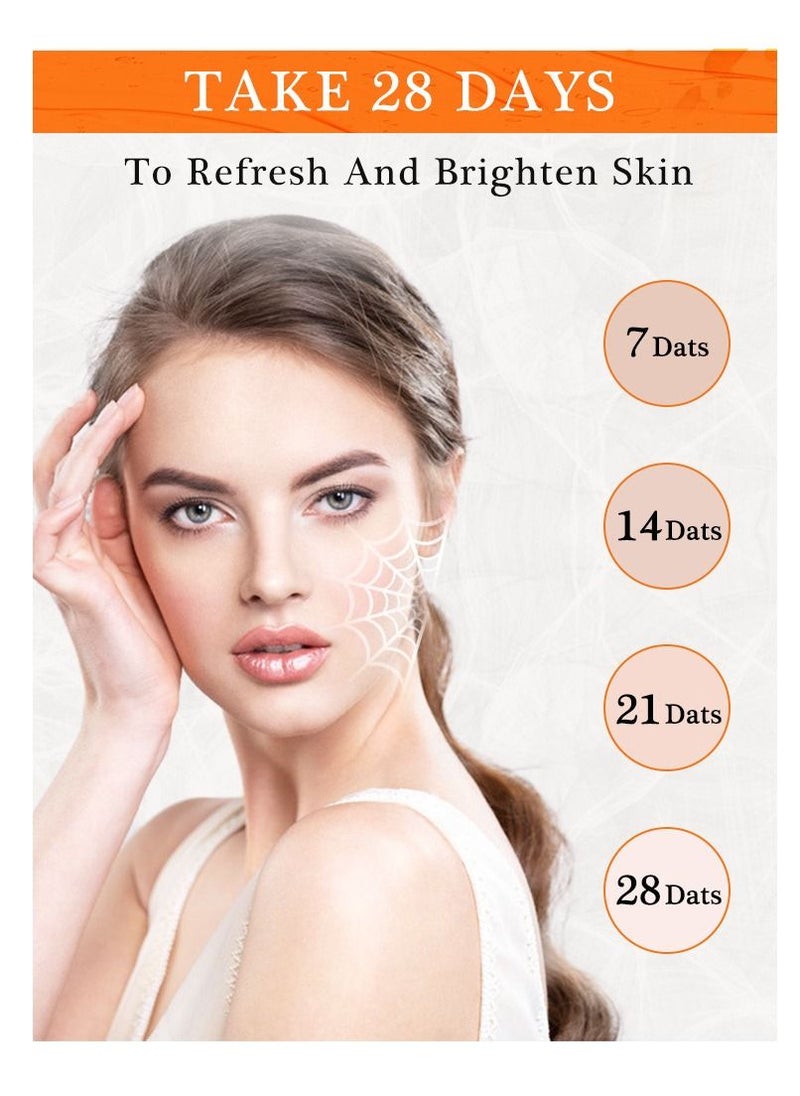JoyPretty - Vitamin C Cream Brightening Anti Aging Moisturizer for Face with Ascorbic Acid Reduce Appearance of Wrinkles Fine Lines Dark Spots & Acne 50g - Image 1