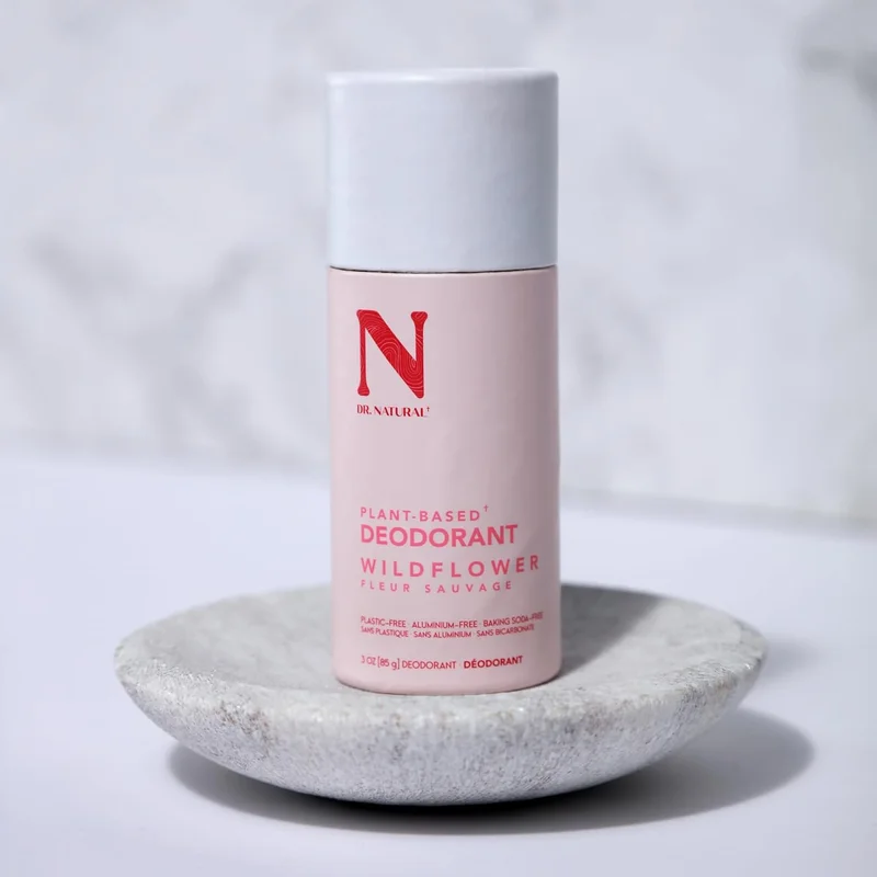 Dr. Natural  Dr. Natural Wildflower Deodorant Stick - 3 oz - Aluminum Free, 24-Hour Odor Protection for Men and Women  | Best Price UAE
