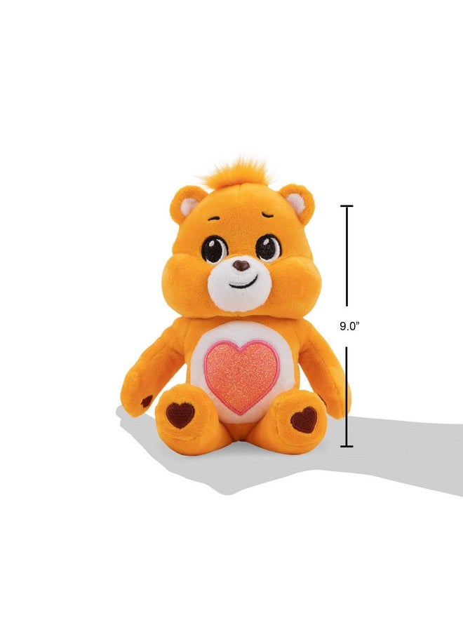 Care Bears - 9" Bean Plush (Glitter Belly) - Tenderheart Bear - Soft Huggable Material! - Image 1