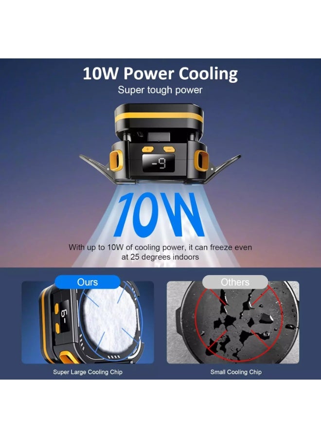 P70 Magnetic Phone Cooler, 2000mAh Cordless Semiconductor Cooling Chip for iPhone/Android - Image 2