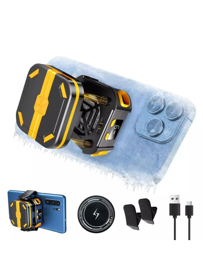 P70 Magnetic Phone Cooler, 2000mAh Cordless Semiconductor Cooling Chip for iPhone/Android - Image 1