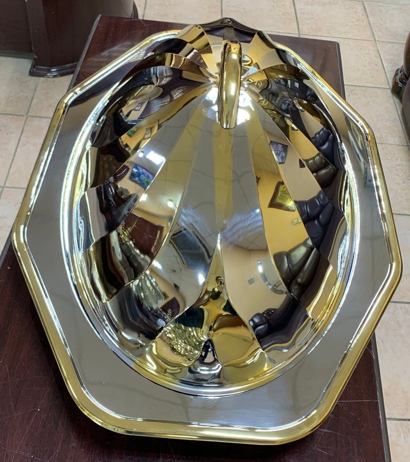 جاز كوزي تقديم بيضاوي كبير بالغطاء 86×58سم - Image 4